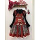 Forest Fairy Tales Red Hood In Forest Sweater Skirt JSK and OP(Reservation/2 Colours/Full Payment Without Shipping)